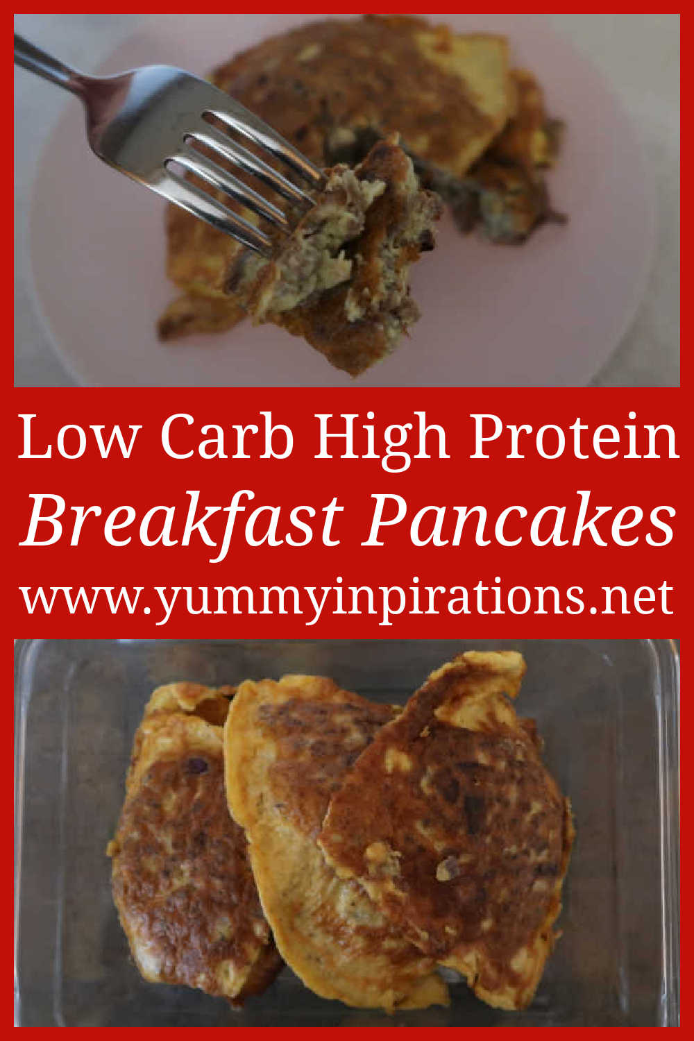 Pancakes With Meat Recipe - How to make easy crispy low carb high protein breakfast pancake recipes with ground beef - with the video tutorial.