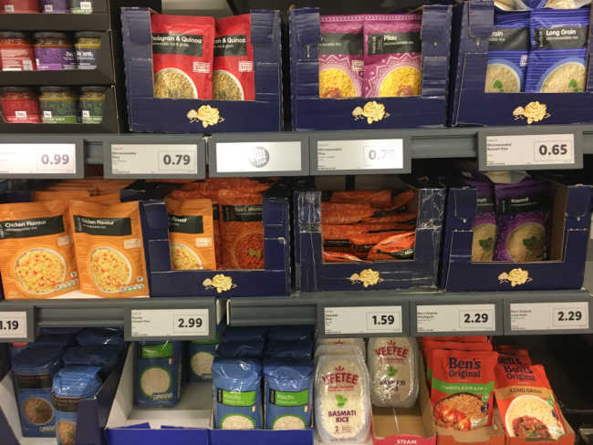 Rice and quinoa - lidl gluten free products