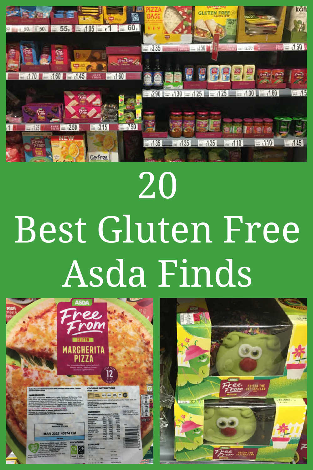 Asda Gluten Free Food Products List - Free From Range - 20 top finds and the best gluten-free foods at Asda supermarkets.