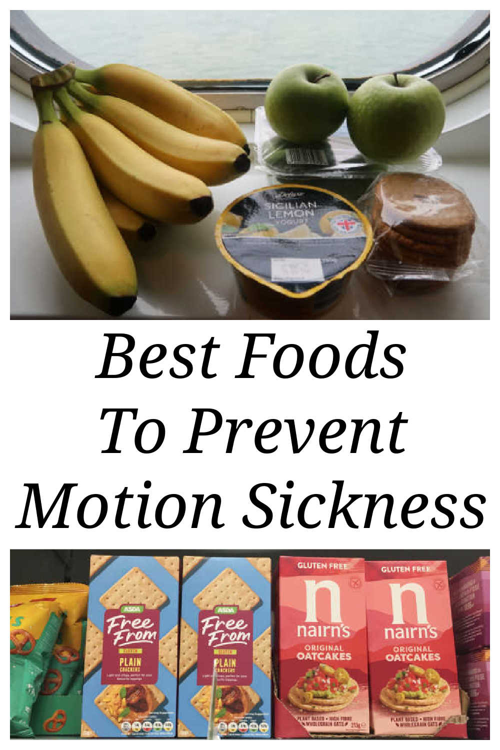 Foods To Prevent Motion Sickness - Best Travel Help Tips - remedies to eat to avoid sickness during car, bus, plane, boat trips or amusement park rides.