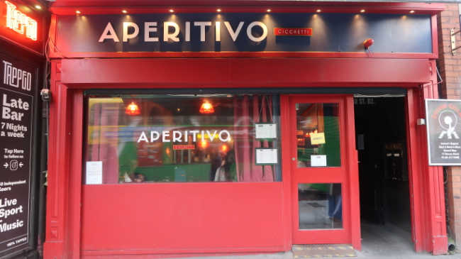 Aperitivo - more gluten free Dublin restaurants options