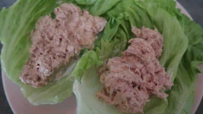 Tuna Lettuce Wraps Recipe - How to make easy healthy low carb keto friendly