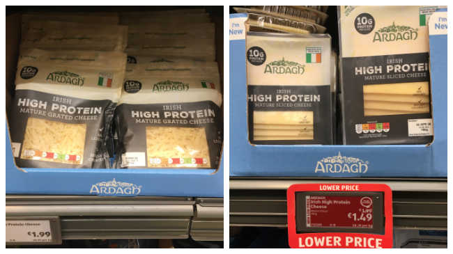 High protein cheese options