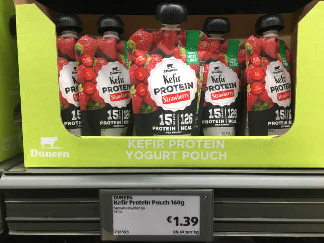 Kefir pouches