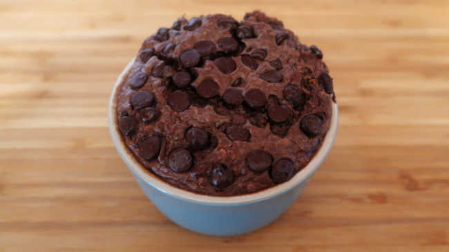 Chocolate baked oats