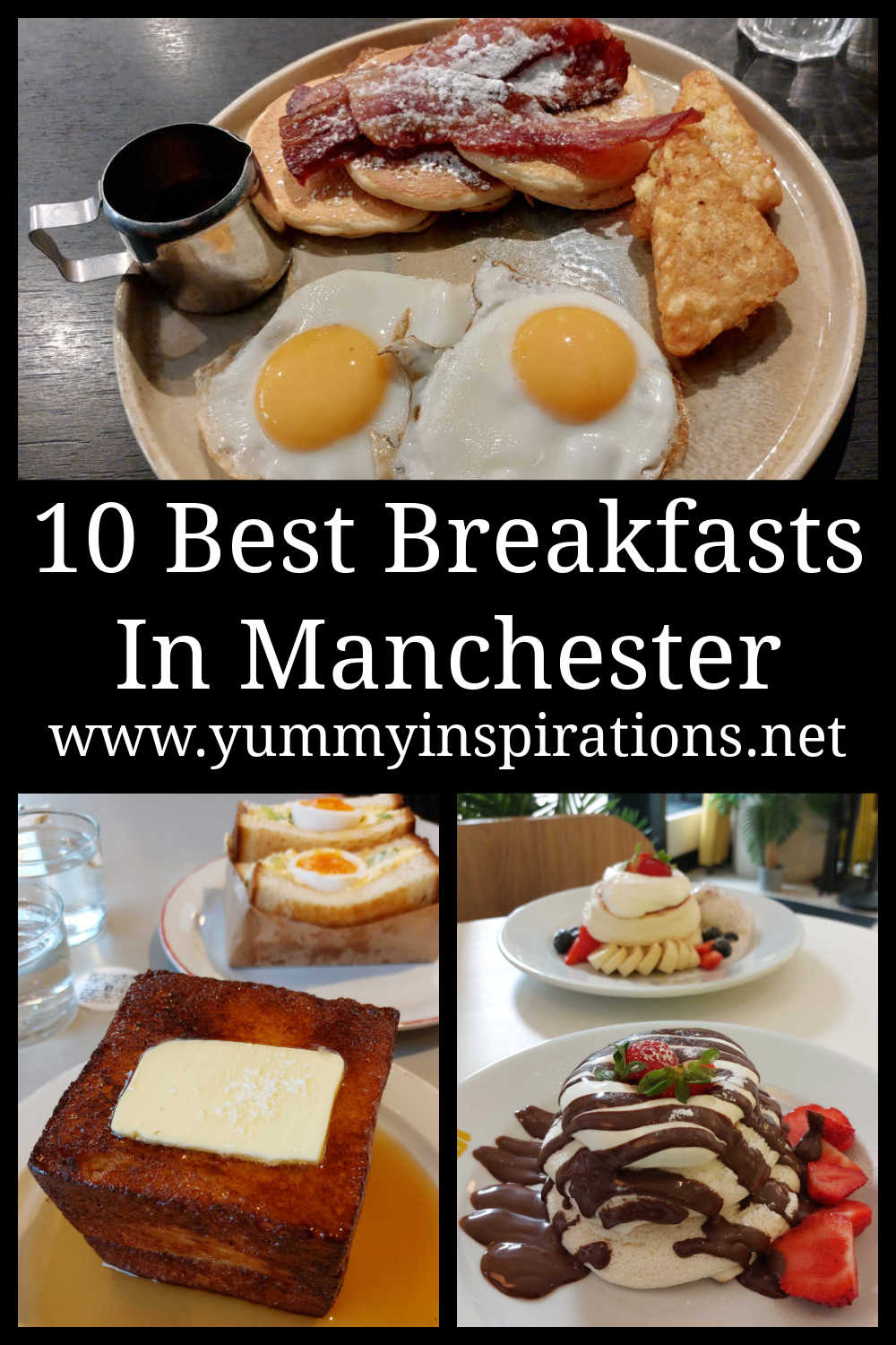 10 Best Breakfast in Manchester Spots - the top places for breakfast and brunch around the vibrant UK city - with video tours and a clickable map to help you find all of the restaurants and cafes