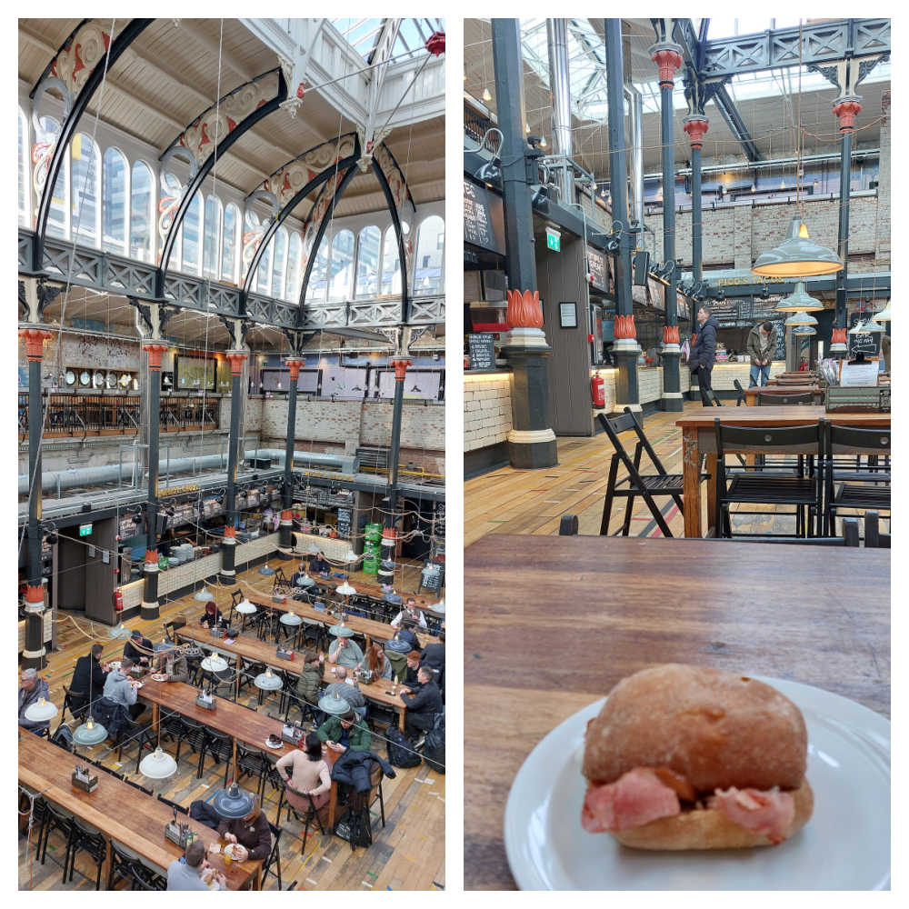 Mackie Mayor Food Hall in Manchester