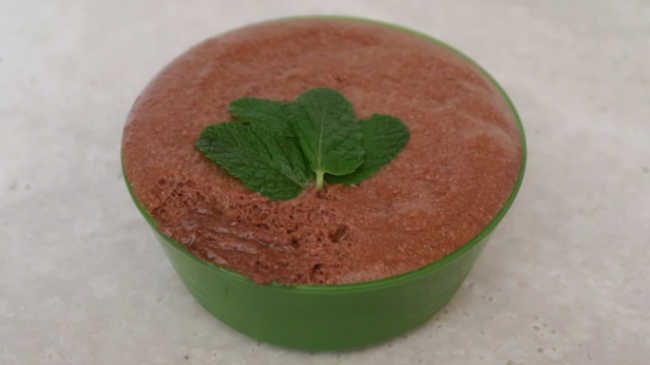 Chocolate Mint Mousse Dessert Recipe With 3 Ingredients