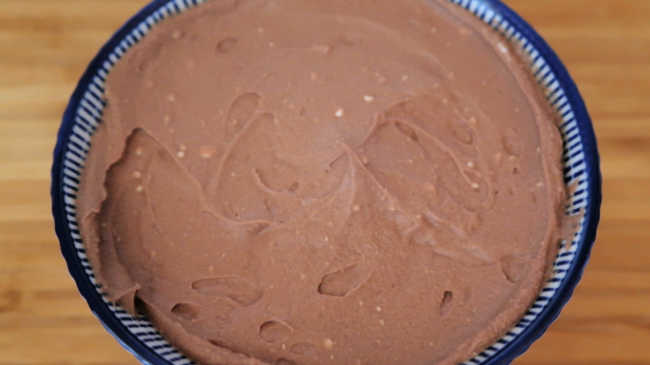 Coconut milk chocolate mousse - easy chocolate desserts