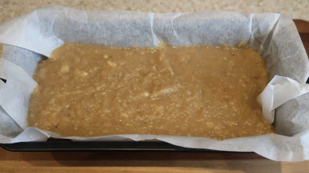 Transfer for the loaf tin