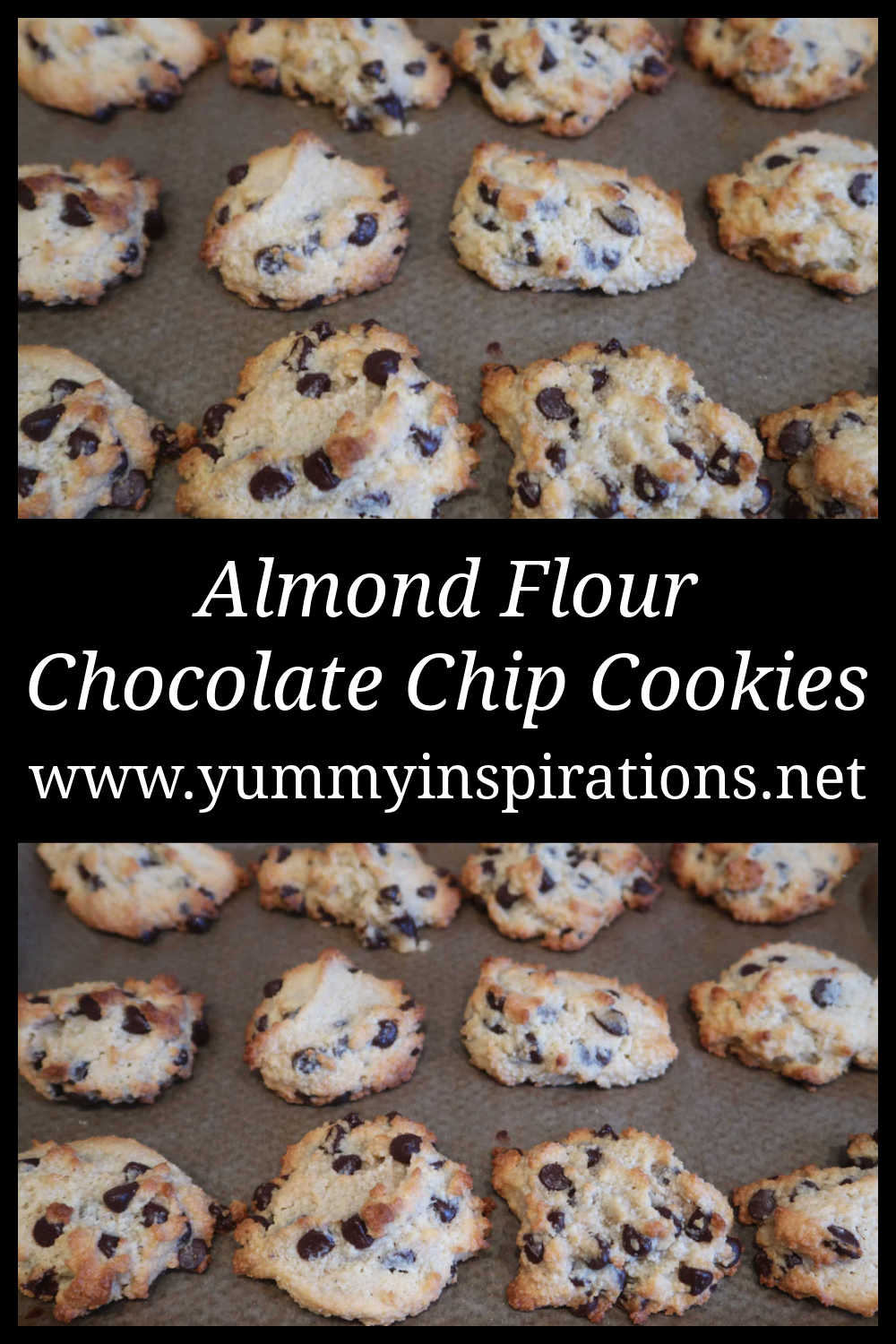 Almond Flour Chocolate Chip Cookies - the best cookie recipe - easy buttery, golden and packed with chocolate chips. Made with simple ingredients, these homemade cookies come together easily